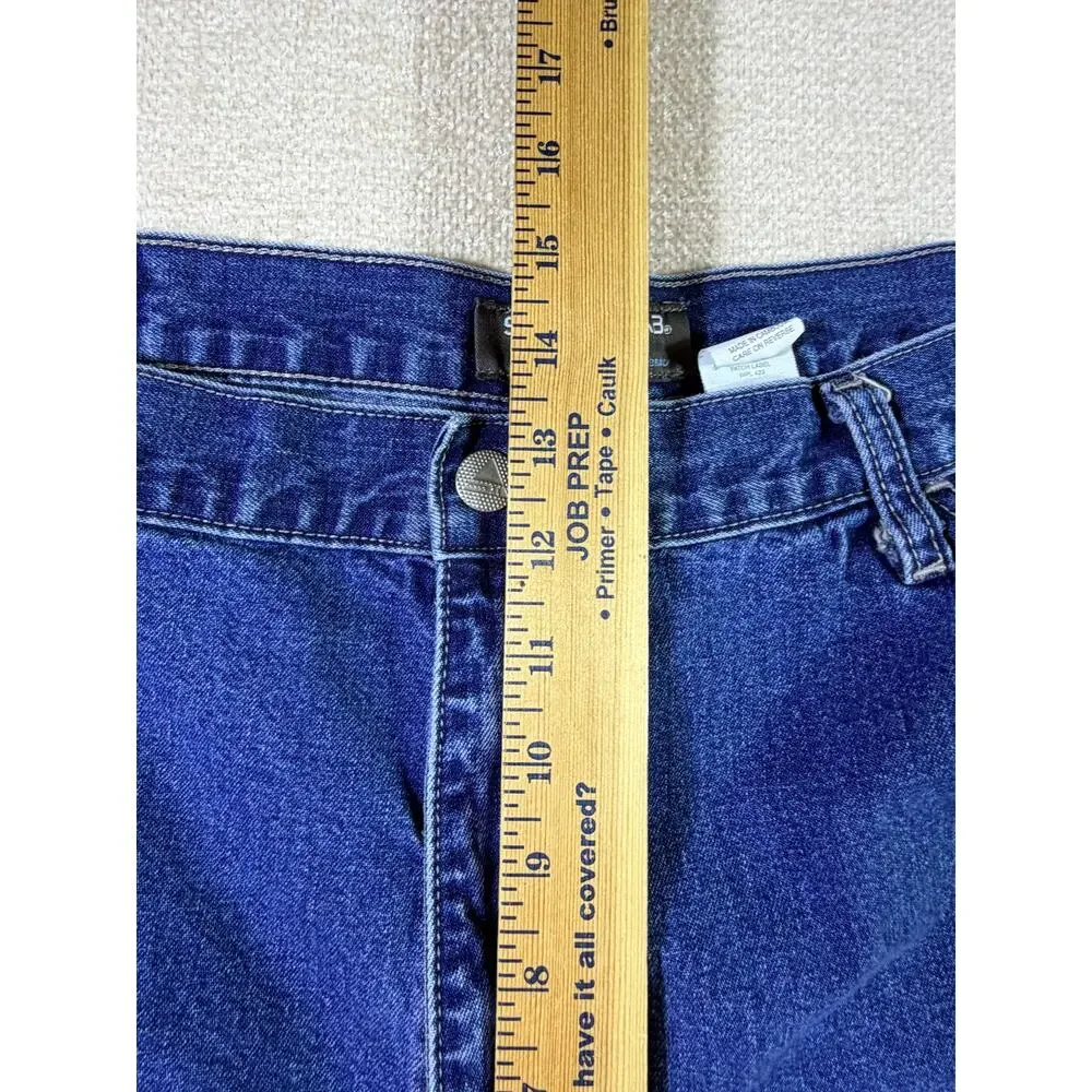 Levis Silvertab Mens 38 Blue Vintage Carpenter Denim Shorts Baggy Streetwear